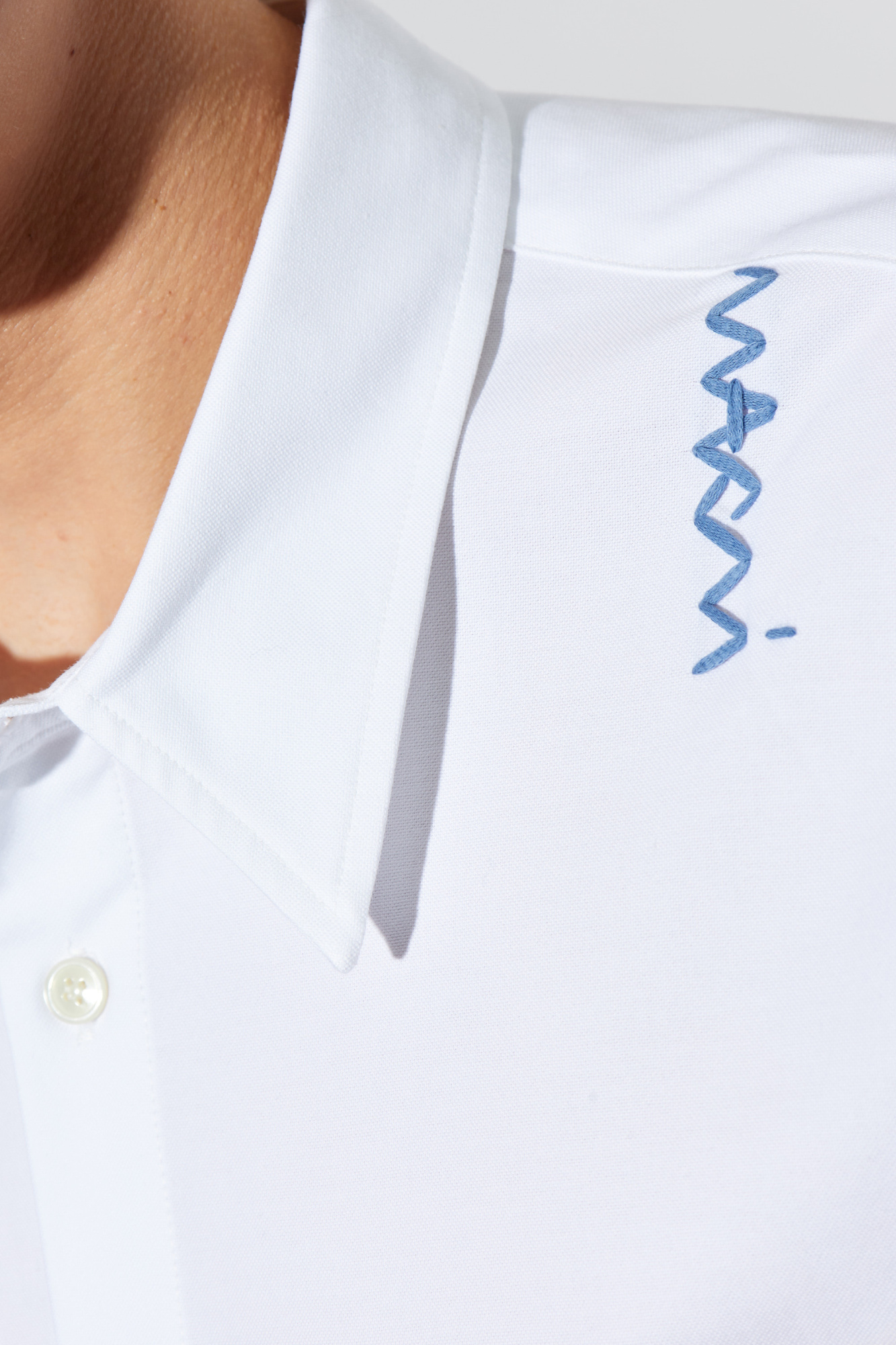 White Shirt with stitching Marni - Vitkac AS